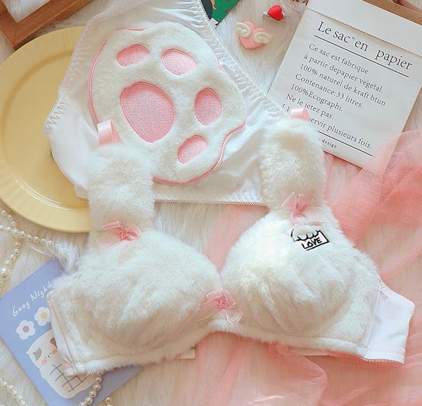 Kawaii Paw Underwear Suits PN6843