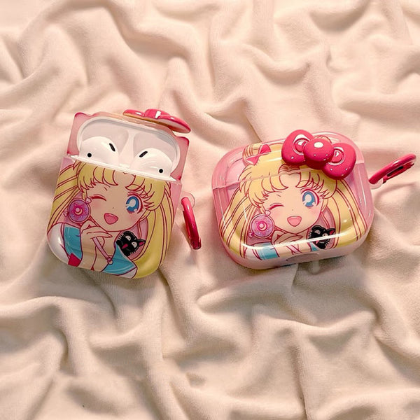 Kawaii Sailormoon Airpods Case For Iphone PN6878