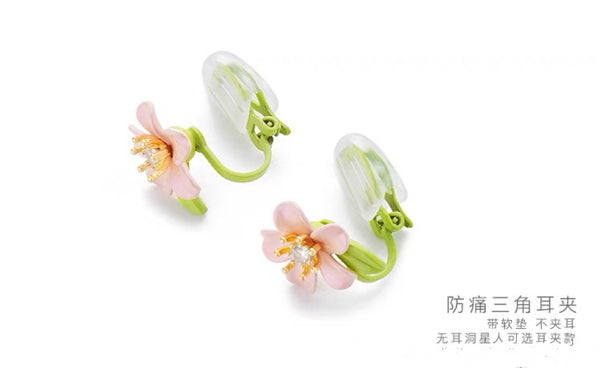 Sweet Sakura Earrings/Clips PN6690