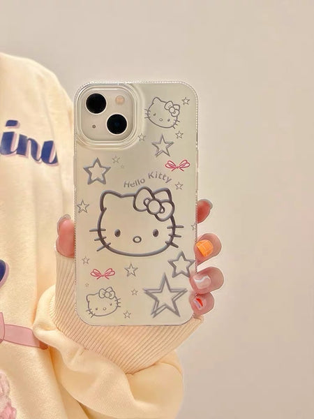 Kawaii Kitty Phone Case for iPhone 11/12/12pro/12pro max/13/13pro/13pro max/14/14 pro/14pro max PN6138