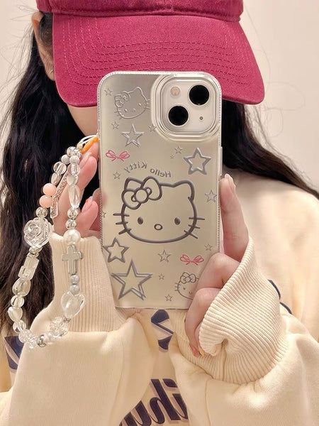 Kawaii Kitty Phone Case for iPhone 11/12/12pro/12pro max/13/13pro/13pro max/14/14 pro/14pro max PN6138