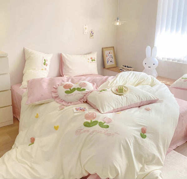 Pretty Flowers Bedding Set PN6933