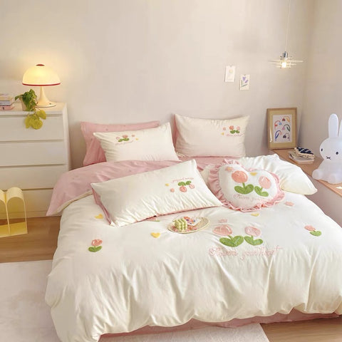 Pretty Flowers Bedding Set PN6933