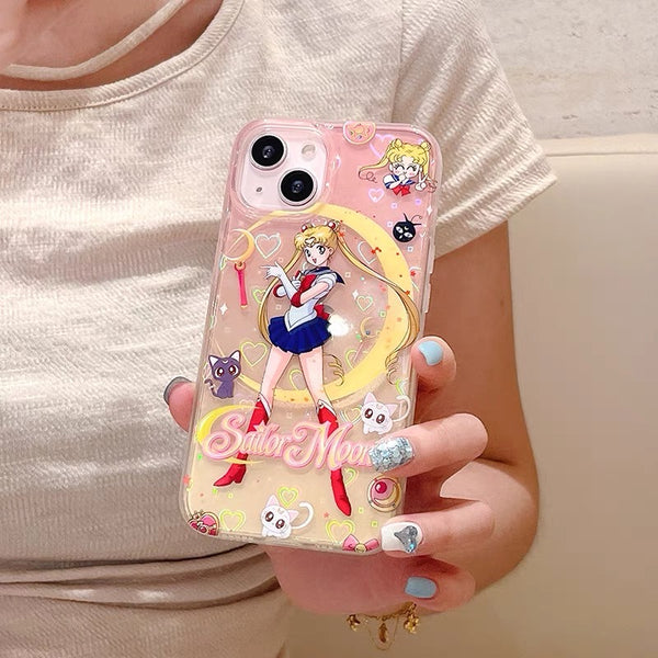 Sailormoon Phone Case for iphone 12/12pro/12pro max/13/13pro/13pro max/14/14pro/14pro max/15/15pro/15pro max PN6782