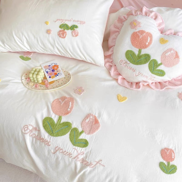 Pretty Flowers Bedding Set PN6933