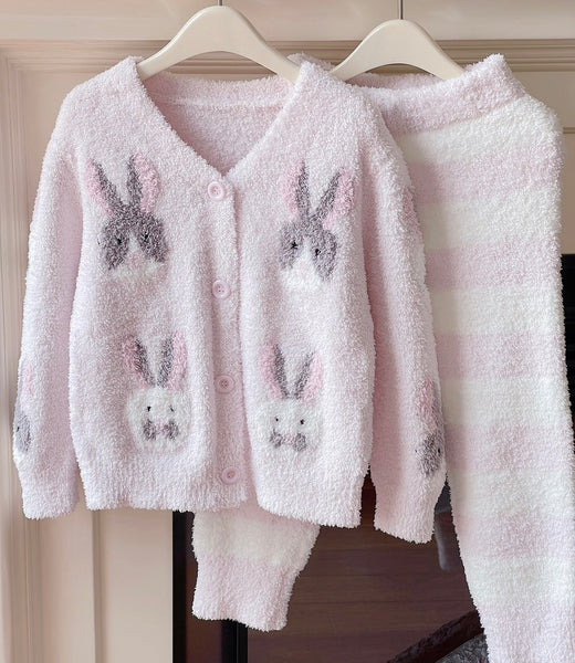 Kawaii Rabbit Pajamas Home Suit PN6912