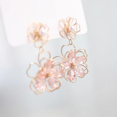 Pretty Flowers Earrings/Clips PN6732