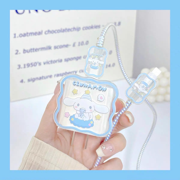 Cute Anime Charger Protector Set PN6800