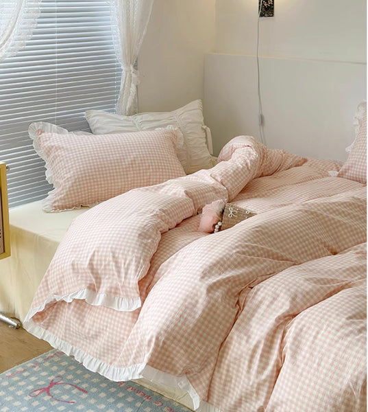 Cute Pink Bedding Set PN6770