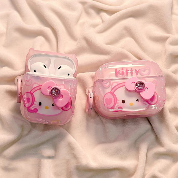 Kawaii Kitty Airpods Case For Iphone PN6877