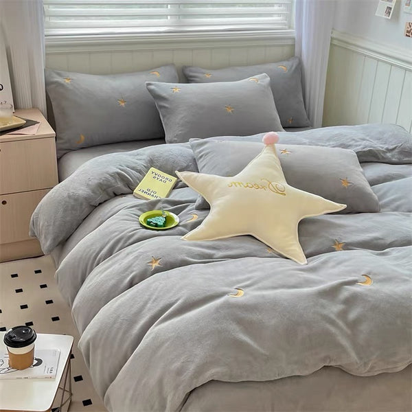 Kawaii Blue Star Bedding Set PN4565