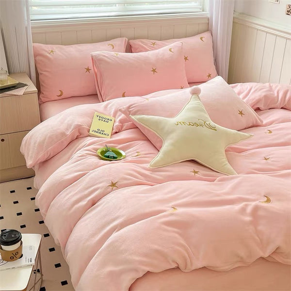 Kawaii Blue Star Bedding Set PN4565