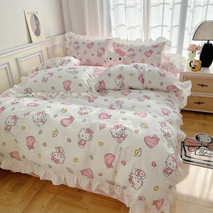 Kawaii Kitty Bedding Set PN6816