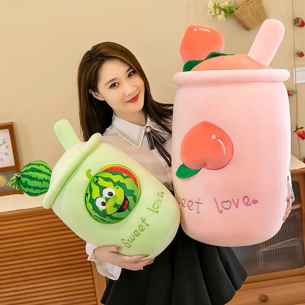 Lovely Bubble Tea Hold Pillow PN6949