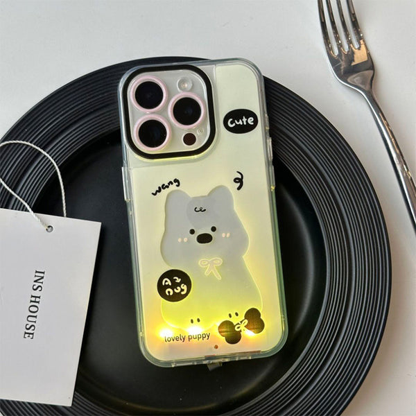 Cute Dog And Cat Phone Case for iPhone 11/12/12pro/12pro max/13/13pro/13pro max/14/14pro/14pro max/15/15pro/15pro max PN6854