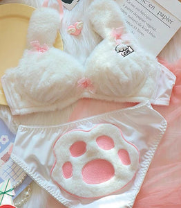 Kawaii Paw Underwear Suits PN6843