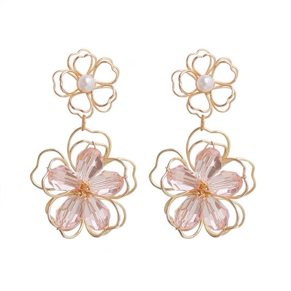 Pretty Flowers Earrings/Clips PN6732