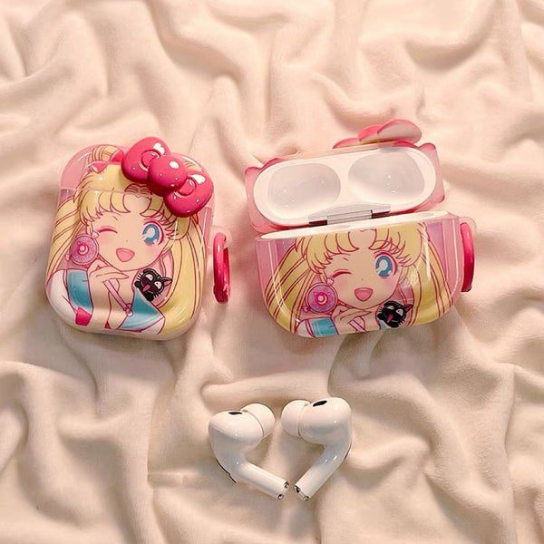 Kawaii Sailormoon Airpods Case For Iphone PN6878