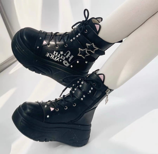 Fashion Cute Martin Boots PN6945