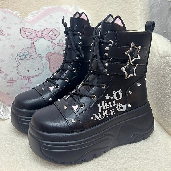 Fashion Cute Martin Boots PN6945