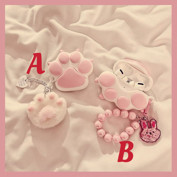 Kawaii Paw Airpods Case For Iphone PN6836