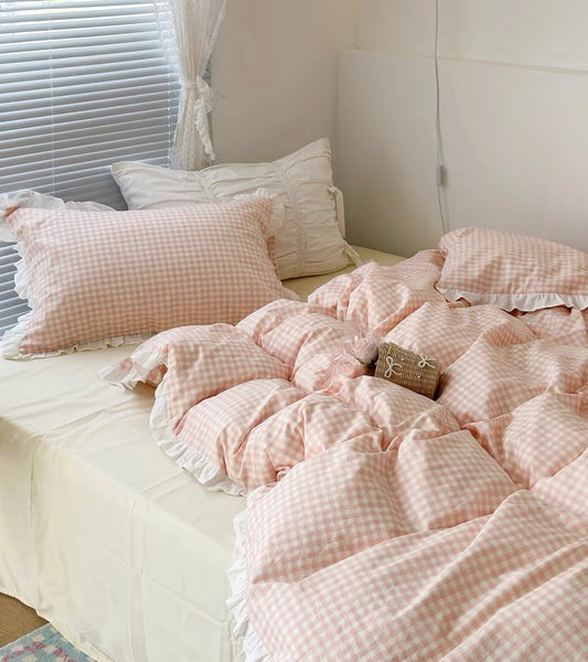 Cute Pink Bedding Set PN6770