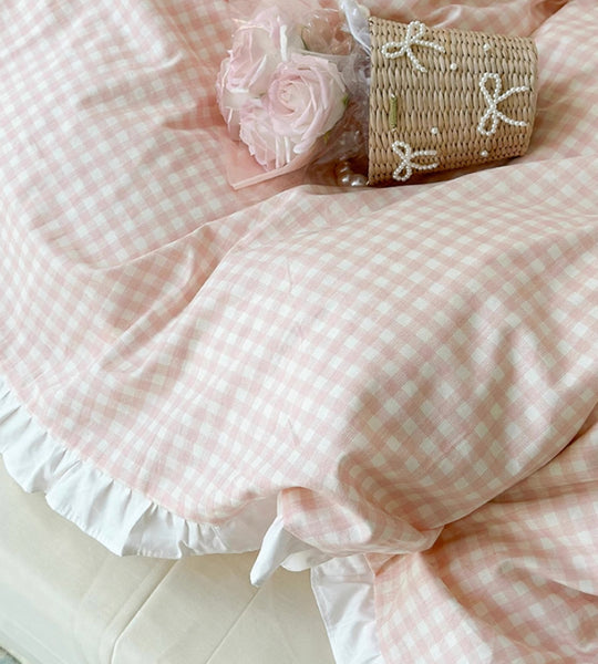 Cute Pink Bedding Set PN6770