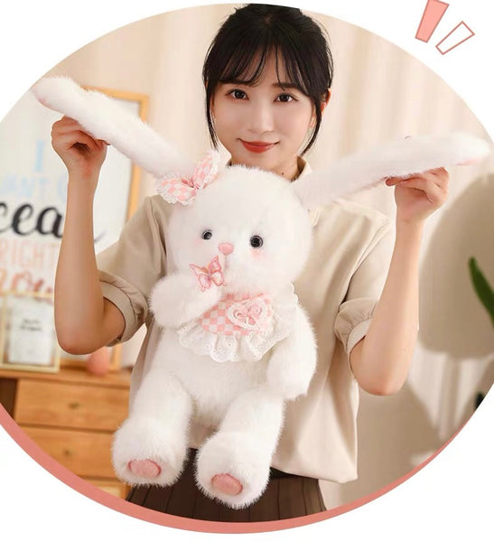 Kawaii Rabbit And Bear Plush Toy PN6822