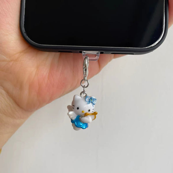 Kawaii Cat Phone Chain/Dust Plug PN6758