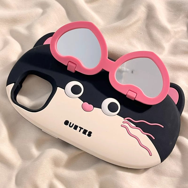 Cute Cat Phone Case for iphone 11/12/12pro/12pro max/13/13pro/13pro max/14/14pro/14pro max/15/15pro/15ultra/15plus/15pro max PN6688