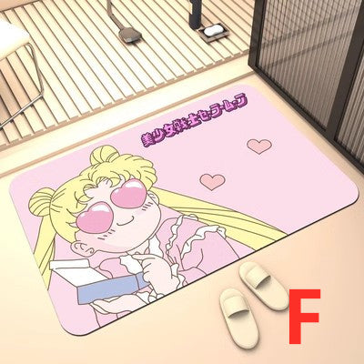 Kawaii Sailormoon Floor Mat PN6410