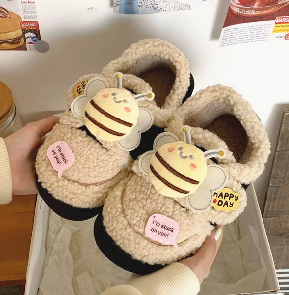 Cute Bee Winter Shoes PN6287