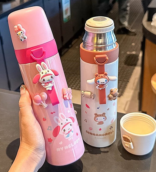 Cute Anime Vacuum Water Bottle PN6295