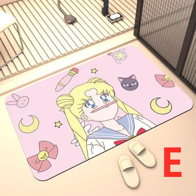 Kawaii Sailormoon Floor Mat PN6410