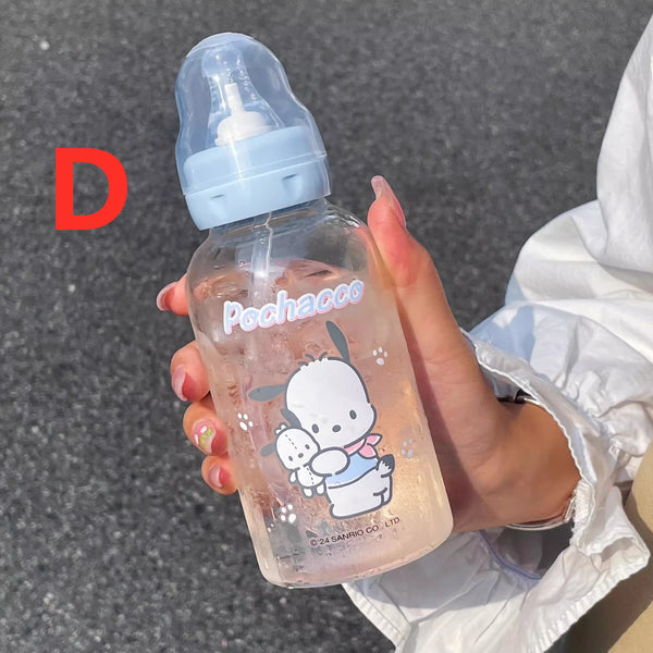 Cute Glass Water Bottle PN6667