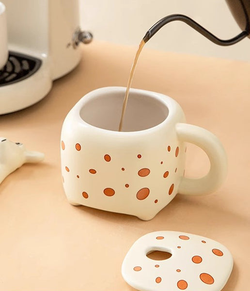 Kawaii Giraffe Ceramic Mug PN6674