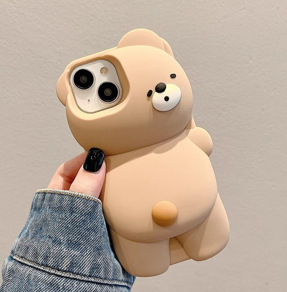 Lovely Bear Phone Case for iphone 11/12/12pro/12pro max/13/13pro/13pro max/14/14pro/14pro max/15/15pro/15ultra/15plus/15pro max PN6689