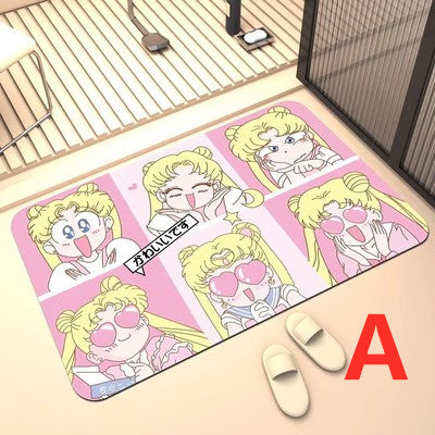 Kawaii Sailormoon Floor Mat PN6410