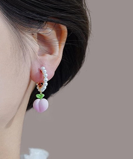 Sweet Peach Girl Earrings PN6601