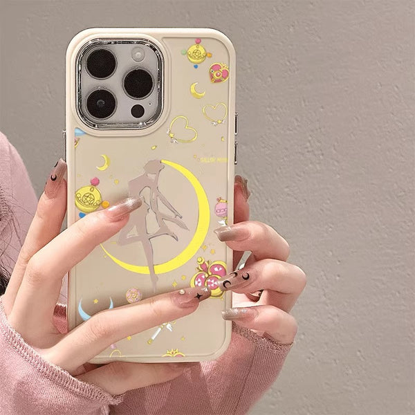 Cute Sailormoon Phone Case for iphone X/XS/XR/XS Max/11/11pro/11pro max/12/12pro/12pro max/13/13pro/13pro max/14/14pro/14plus/14pro max/15/15pro/15pro max PN6414