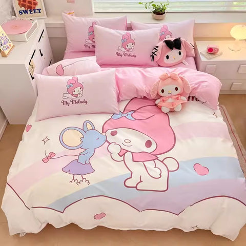 Kawaii Anime Bedding Set PN6695