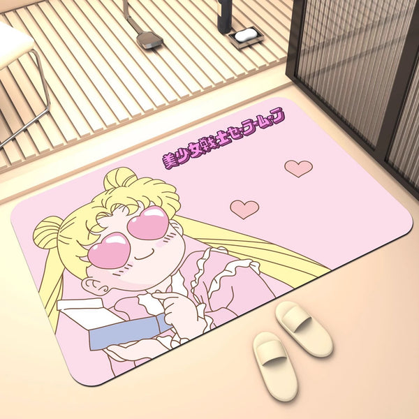 Kawaii Sailormoon Floor Mat PN6410