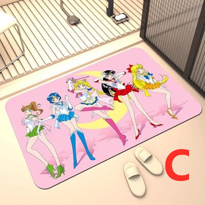 Kawaii Sailormoon Floor Mat PN6410