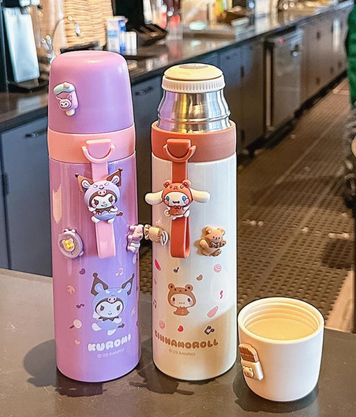 Cute Anime Vacuum Water Bottle PN6295