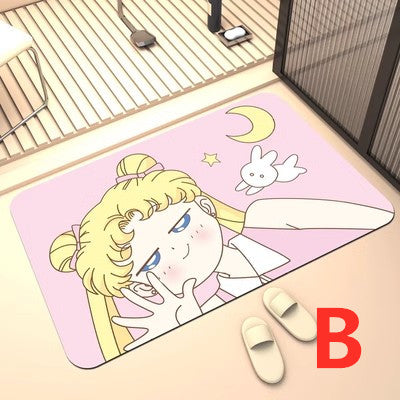 Kawaii Sailormoon Floor Mat PN6410