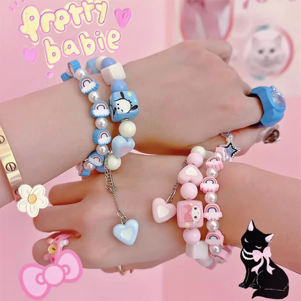 Buy Classic Anime Charm Bracelet Chunky Charm Bracelet Alloy Charms  Spirited Away Totoro Kiki Delivery Service Ghibli Online in India - Etsy