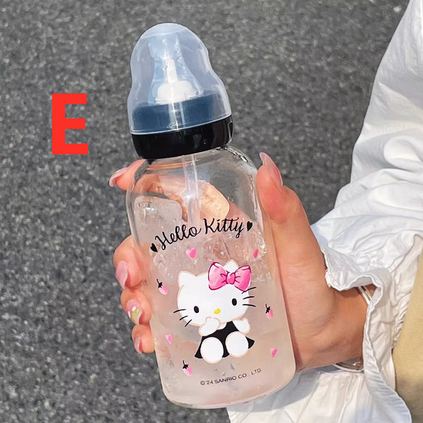 Cute Glass Water Bottle PN6667