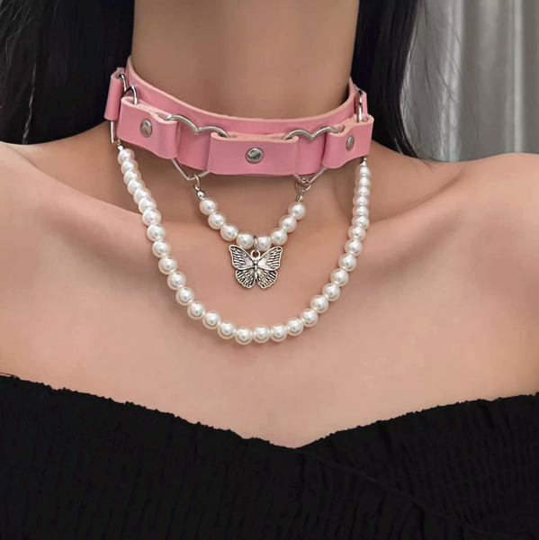 Fashion Heart Choker PN5892