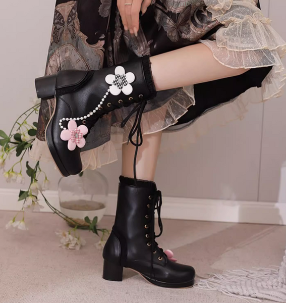 Pretty Flowers Boots PN6181