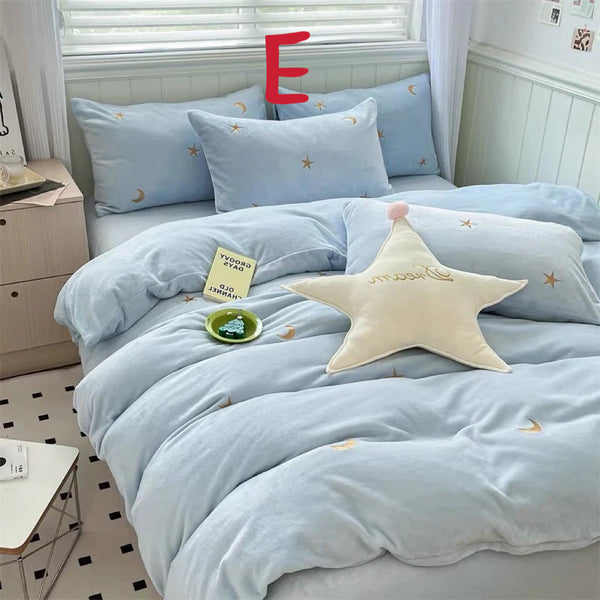 Kawaii Blue Star Bedding Set PN4565